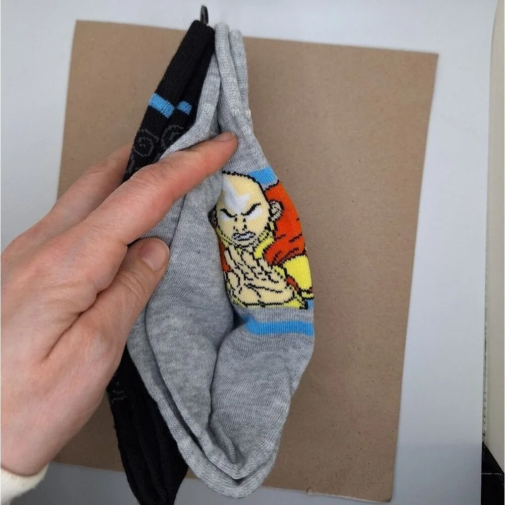 Avatar the last Airbender crew socks 2 pair
